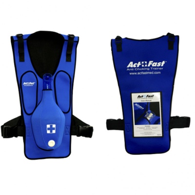 Act+Fast Anti Choking Trainer Blue