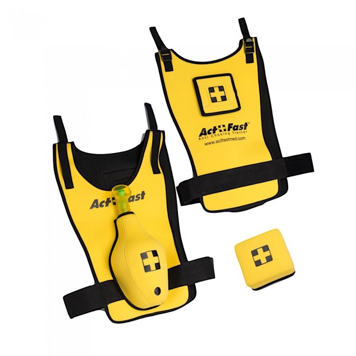Act+Fast Anti Choking Trainer Yellow Pediatrico