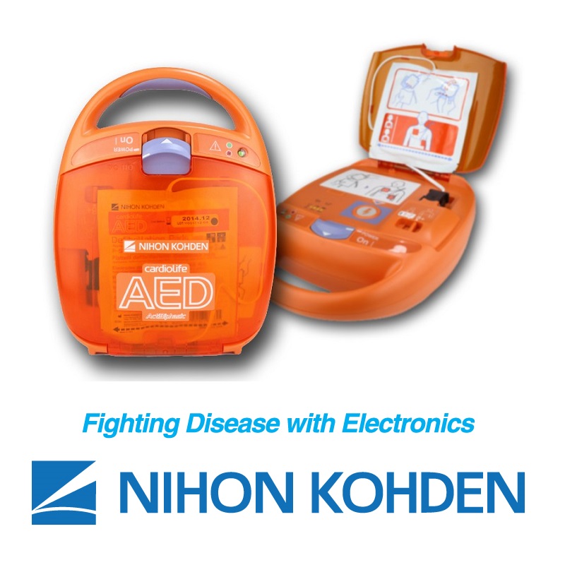 Cavo per elettrodi didattici compatibili per AED Trainer NIHON KOHDEN