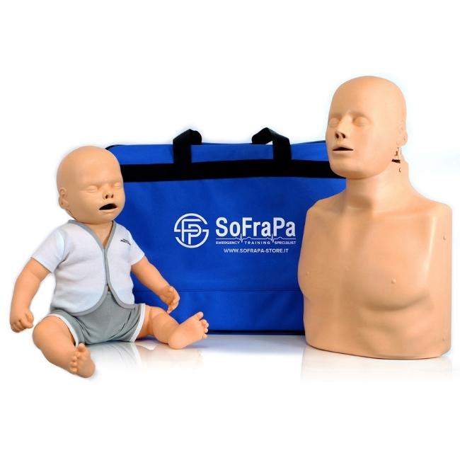 Coppia di Manichini BLS Practi-Family Advance
