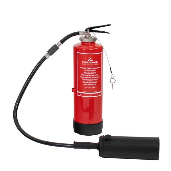 Estintore Trainer Neptune ricaricabile 2 in 1 Schiuma o con con Ugello CO2 per addestramento antincendio 6L