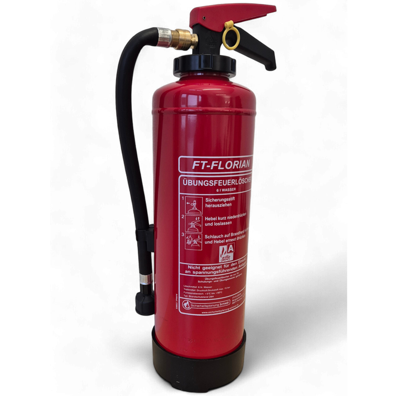 Estintore Trainer idrico ricaricabile FireTrain per addestramento antincendio 6L