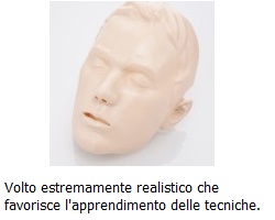 Volto con sembianze realmente umane Volto con sembianze realmente umane