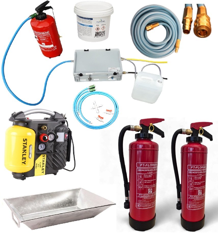 Kit Addestramento Antincendio FireTrain Complete Pack