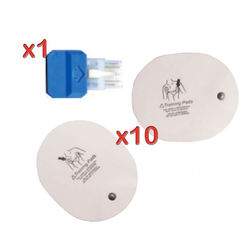 Kit Cavo + 10 Coppie di Elettrodi per AED Trainer WELCH ALLYN