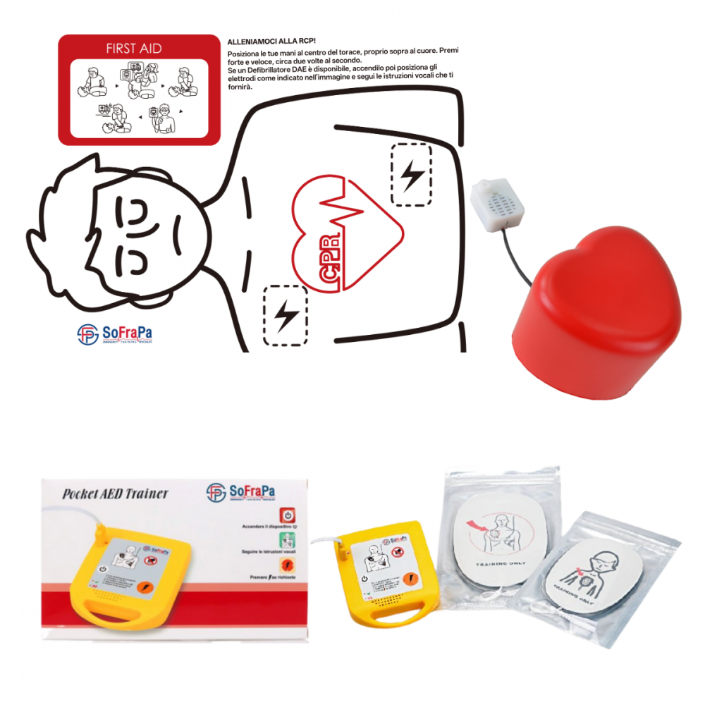 Kit Istruttore BLSD Duo School Pack Plus