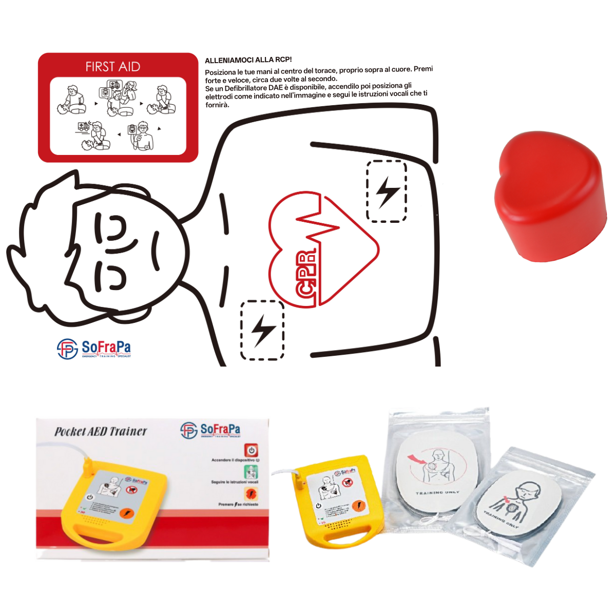 Kit Istruttore BLSD Duo School Pack