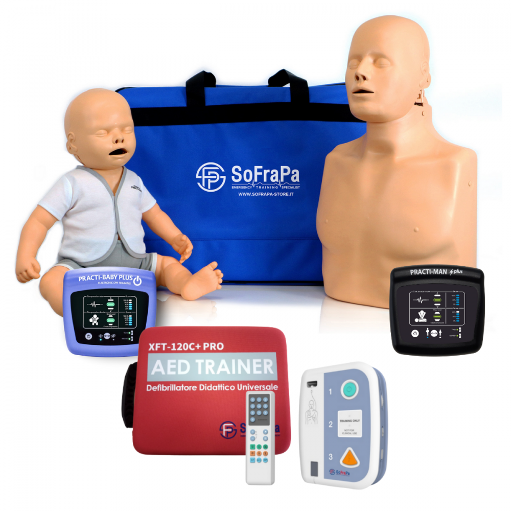 Kit Istruttore BLSD Trainer Pack Platinum