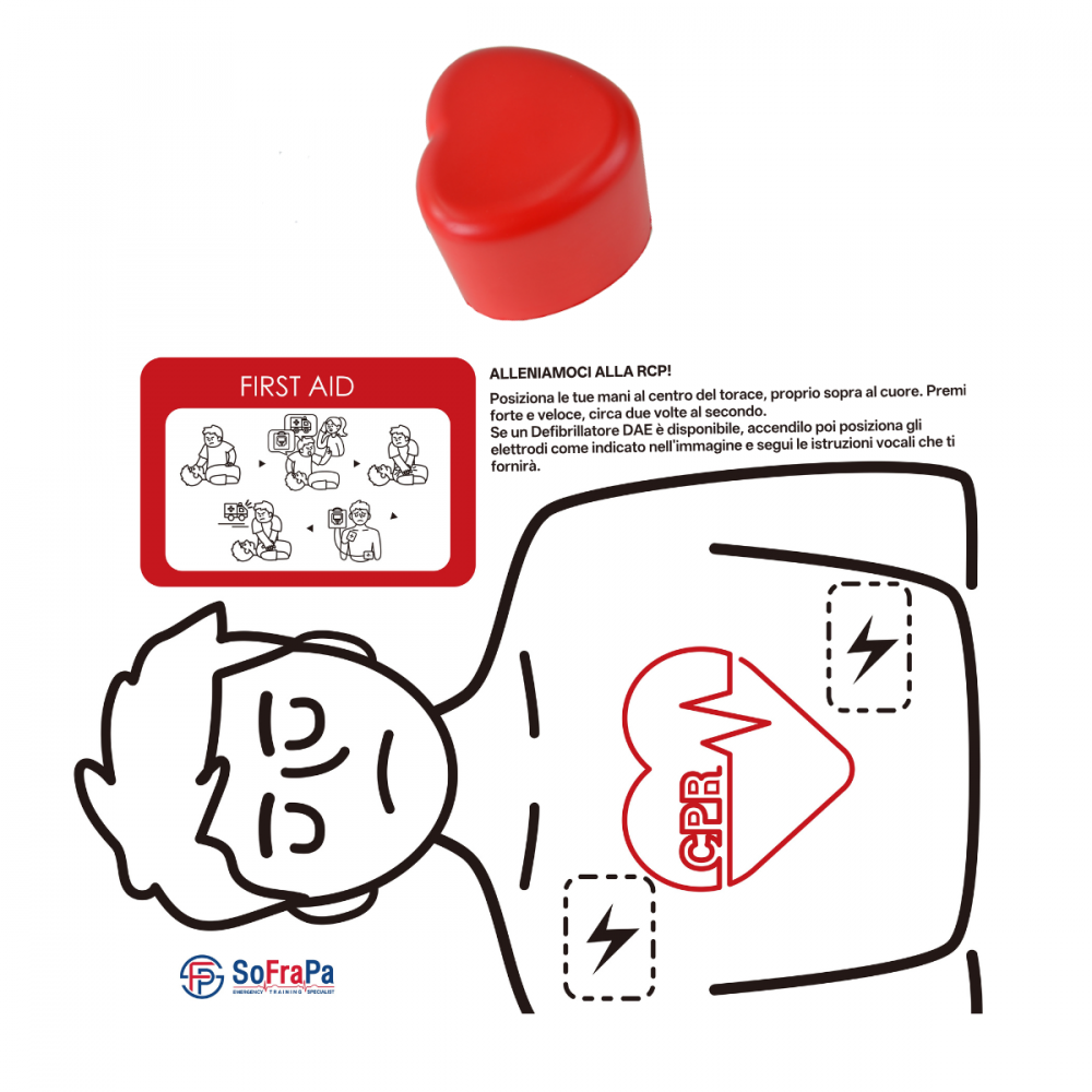 Kit portatile per allenamento alla RCP - CPRHeart