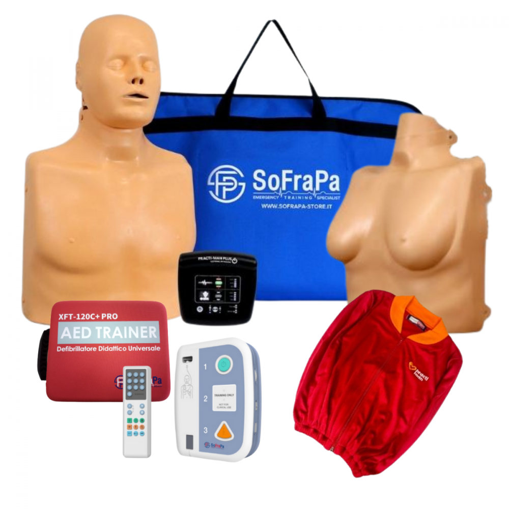 Manichino BLS 3-in-1 Practi-Man Plus - BLSD