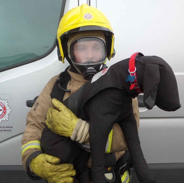 Manichino Cane Ruth Lee DUTY RANGE DOG per Addestramento al Salvataggio K9