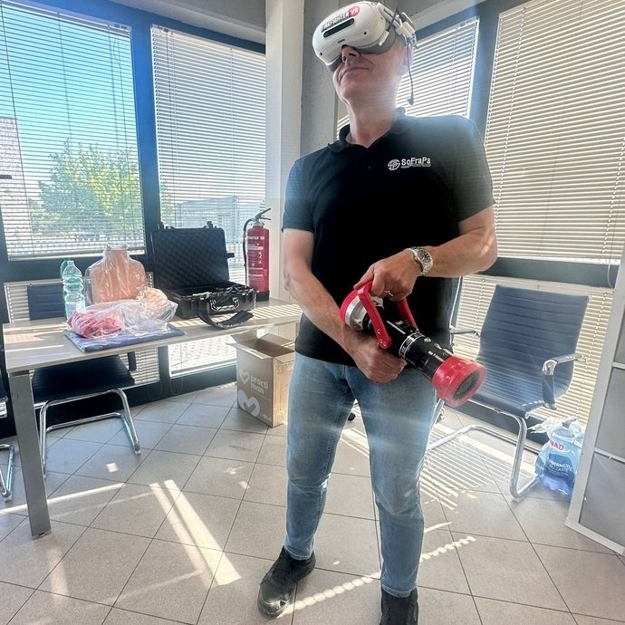 Modulo Aggiuntivo - Lancia Antincendio - per FireFighter VR Mobile