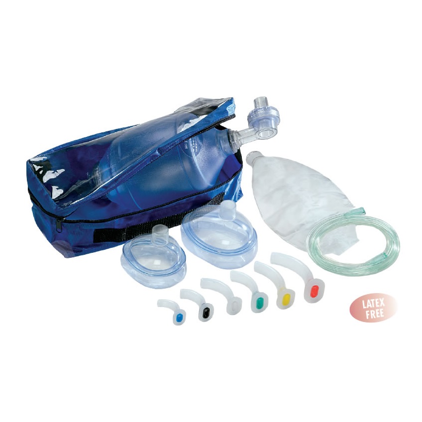 Kit Completo per Rianimazione su paziente Adulto con borsa di trasporto