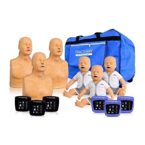 Set di Manichini BLS 2-in-1 Practi-Man Trio Plus